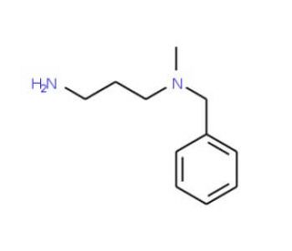 N-(3-aminopropyl)-N-benzyl-N-methylamine (CAS 13910-49-1) - chemical structure image