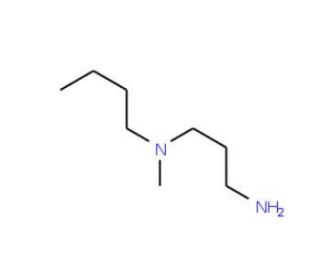 N-(3-Aminopropyl)-N-butyl-N-methylamine (CAS 13595-43-2) - chemical structure image