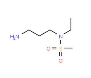 N-(3-aminopropyl)-N-ethylmethanesulfonamide - chemical structure image