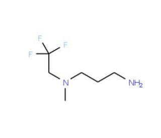 N-(3-aminopropyl)-N-methyl-N-(2,2,2-trifluoroethyl)amine - chemical structure image