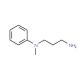 N-(3-Aminopropyl)-N-methyl-N-phenylamine (CAS 53485-07-7) - chemical structure image