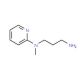 N-(3-aminopropyl)-N-methyl-N-pyridin-2-ylamine (CAS 93234-94-7) - chemical structure image