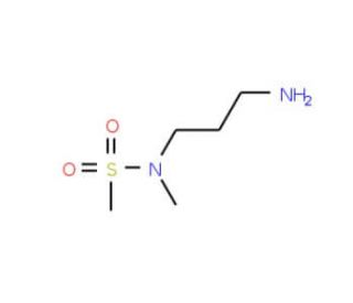 N-(3-aminopropyl)-N-methylmethanesulfonamide - chemical structure image