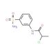 N-[3-(aminosulfonyl)phenyl]-2-chloropropanamide - chemical structure image