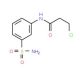 N-[3-(aminosulfonyl)phenyl]-3-chloropropanamide - chemical structure image