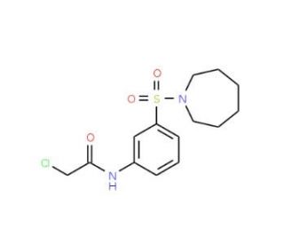 N-[3-(Azepane-1-sulfonyl)-phenyl]-2-chloro-acetamide - chemical structure image