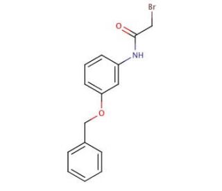 N-[3-(Benzyloxy)phenyl]-2-bromoacetamide - chemical structure image