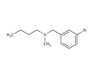 N-(3-Bromobenzyl)-N-butyl-N-methylamine - chemical structure image