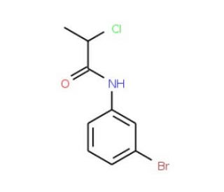 N-(3-bromophenyl)-2-chloropropanamide - chemical structure image