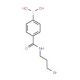 N-(3-Bromopropyl) 4-boronobenzamide (CAS 850567-41-8) - chemical structure image