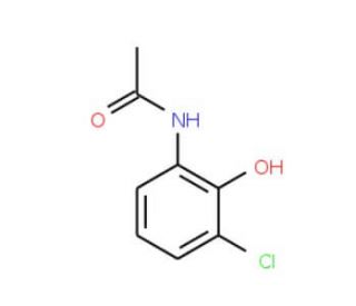 N-(3-chloro-2-hydroxyphenyl)acetamide - chemical structure image