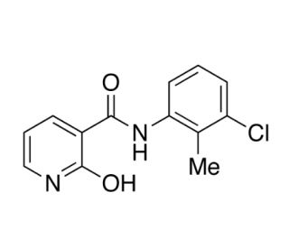 N-(3-Chloro-2-methylphenyl)-2-hydroxynicotinamide (CAS 72646-00-5) - chemical structure image