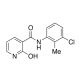 N-(3-Chloro-2-methylphenyl)-2-hydroxynicotinamide (CAS 72646-00-5) - chemical structure image