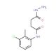 N-(3-Chloro-2-methylphenyl)-4-hydrazino-4-oxobutanamide - chemical structure image