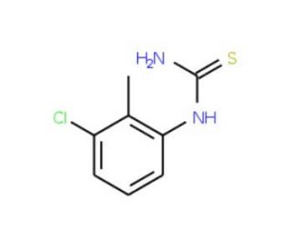 N-(3-chloro-2-methylphenyl)thiourea (CAS 63980-70-1) - chemical structure image