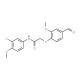 N-(3-Chloro-4-methoxy-phenyl)-2-(4-formyl-2-methoxy-phenoxy)-acetamide - chemical structure image