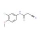 N-(3-Chloro-4-methoxy-phenyl)-2-cyano-acetamide (CAS 438030-67-2) - chemical structure image