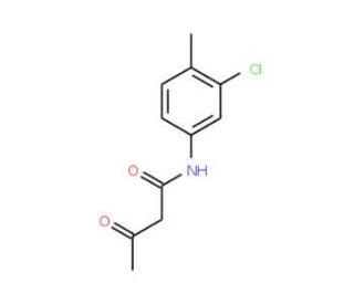 N-(3-Chloro-4-methyl-phenyl)-3-oxo-butyramide (CAS 52793-03-0) - chemical structure image