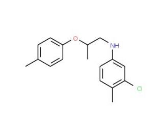 N-(3-Chloro-4-methylphenyl)-N-[2-(4-methylphenoxy)propyl]amine - chemical structure image
