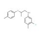 N-(3-Chloro-4-methylphenyl)-N-[2-(4-methylphenoxy)propyl]amine - chemical structure image