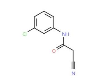 N-(3-Chloro-phenyl)-2-cyano-acetamide (CAS 17722-12-2) - chemical structure image