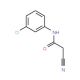 N-(3-Chloro-phenyl)-2-cyano-acetamide (CAS 17722-12-2) - chemical structure image