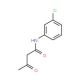 N-(3-Chloro-phenyl)-3-oxo-butyramide (CAS 2415-87-4) - chemical structure image