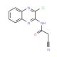 N-(3-Chloro-quinoxalin-2-yl)-2-cyano-acetamide - chemical structure image