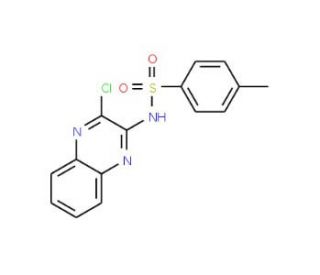N-(3-Chloro-quinoxalin-2-yl)-4-methyl-benzenesulfonamide (CAS 4029-41-8) - chemical structure image