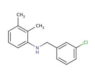 N-(3-Chlorobenzyl)-2,3-dimethylaniline - chemical structure image