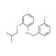 N-(3-Chlorobenzyl)-2-isobutoxyaniline (CAS 1040694-58-3) - chemical structure image