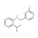 N-(3-Chlorobenzyl)-2-isopropylaniline - chemical structure image