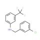 N-(3-Chlorobenzyl)-3-(trifluoromethyl)aniline - chemical structure image