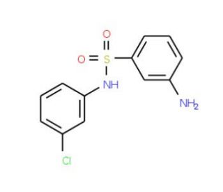 N-(3-Chlorophenyl) 3-aminobenzenesulfonamide (CAS 438017-93-7) - chemical structure image