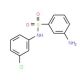 N-(3-Chlorophenyl) 3-aminobenzenesulfonamide (CAS 438017-93-7) - chemical structure image