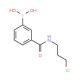 N-(3-Chloropropyl) 3-boronobenzamide (CAS 874288-10-5) - chemical structure image