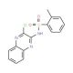 N-(3-chloroquinoxalin-2-yl)-2-methylbenzenesulfonamide (CAS 4029-40-7) - chemical structure image