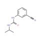 N-(3-cyanophenyl)-N′-isopropylurea - chemical structure image