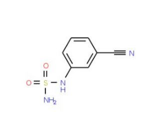 N-(3-cyanophenyl)sulfamide - chemical structure image