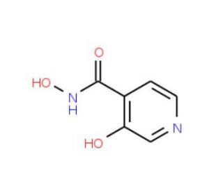 N,3-Dihydroxyisonicotinamide (CAS 89640-77-7) - chemical structure image