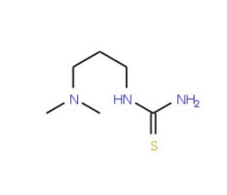 N-[3-(dimethylamino)propyl]thiourea - chemical structure image