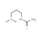 N-[3-(dimethylamino)propyl]thiourea - chemical structure image