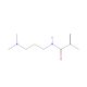 N-(3-Dimethylaminopropyl)methacrylamide (CAS 5205-93-6) - chemical structure image