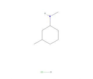 N,3-dimethylcyclohexanamine hydrochloride (CAS 854427-44-4) - chemical structure image