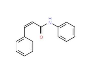 N,3-Diphenylacrylamide (CAS 25775-89-7) - chemical structure image