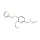 N-[3-ethoxy-4-(thien-2-ylmethoxy)benzyl]-N-ethylamine - chemical structure image