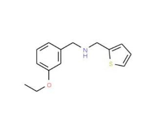 N-(3-Ethoxybenzyl)(2-thienyl)methanamine - chemical structure image