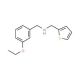 N-(3-Ethoxybenzyl)(2-thienyl)methanamine - chemical structure image