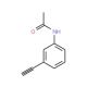 N-(3-Ethynylphenyl)acetamide (CAS 70933-58-3) - chemical structure image