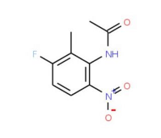 N-(3-Fluoro-2-methyl-6-nitrophenyl)acetamide - chemical structure image